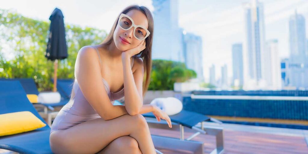 High-class escort in Bangkok providing luxury companionship experience